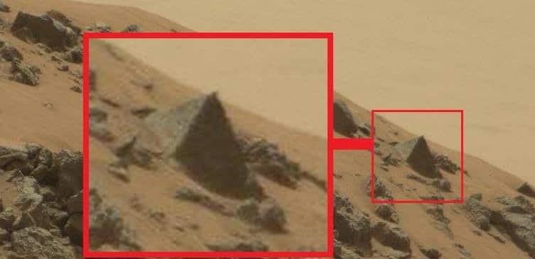 Pyramid on Mars